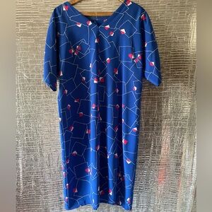 Fun handmade vintage shift dress